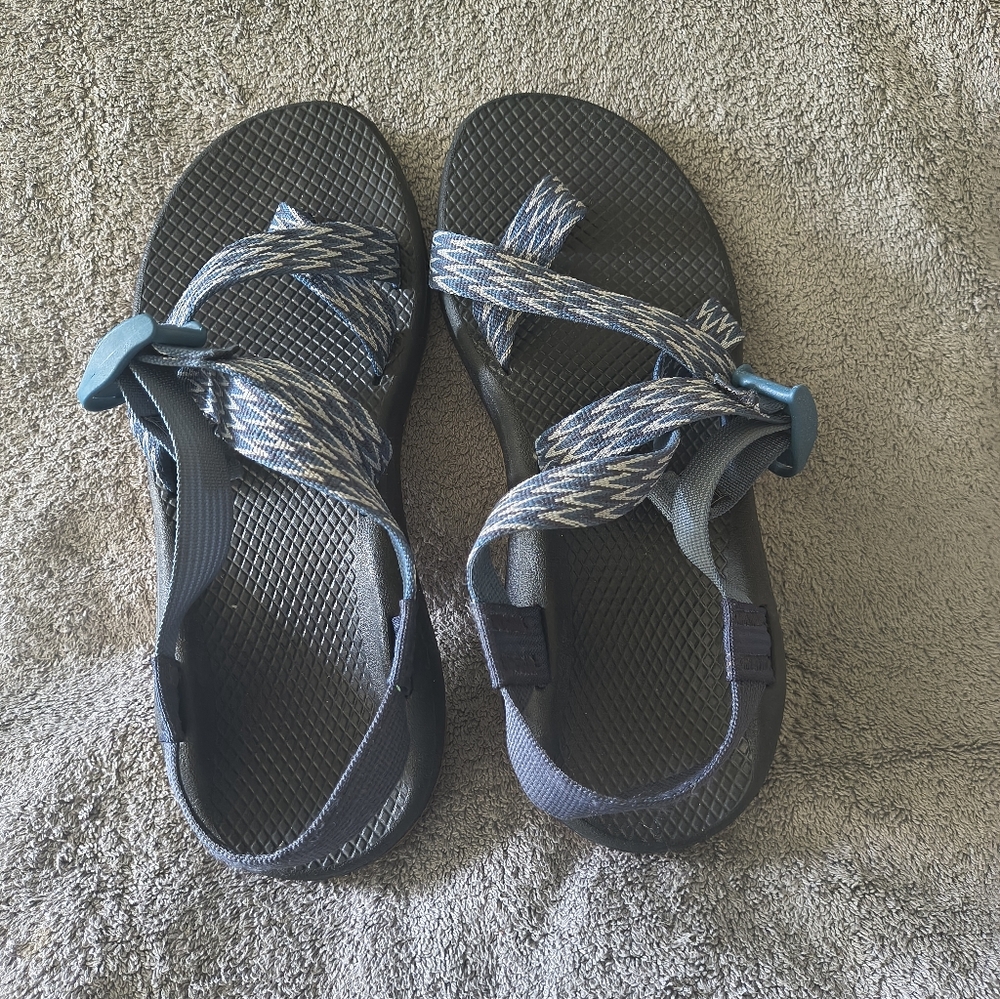 Chaco Womens Sandals Blue White Size 9 Activewear - Picture 5 of 12